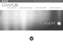 Tablet Screenshot of chapcoinc.com